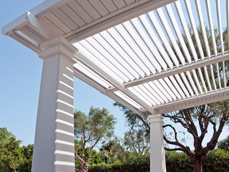 MV Living Отдельностоящая алюминиевая пергола с регулируемыми жалюзи Bioclimatiche sun-id-1397812 - Вид №3