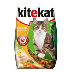ПР0051329 Корм для кошек курочка аппетитная сух. 800г Kitekat
