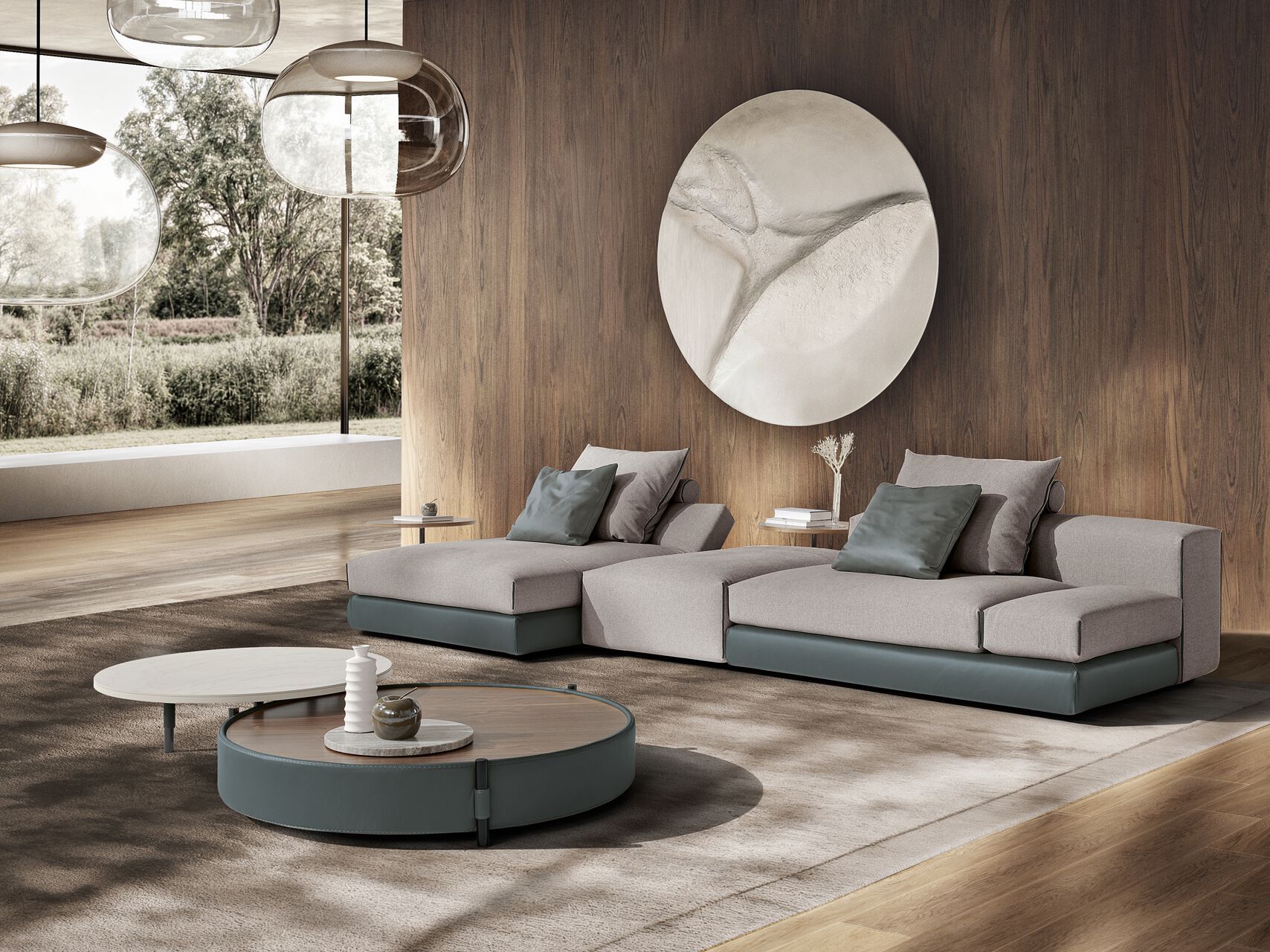 Модульный тканевый диван Max Divani MATCH ARCH-00110401 - Вид №5