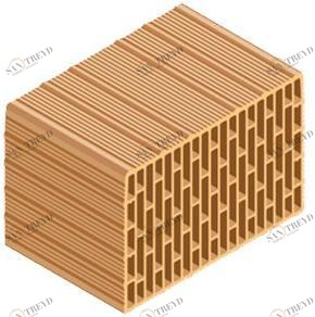 T2D Кирпичный блок с высокой биосовместимостью Ecopor® 311 207