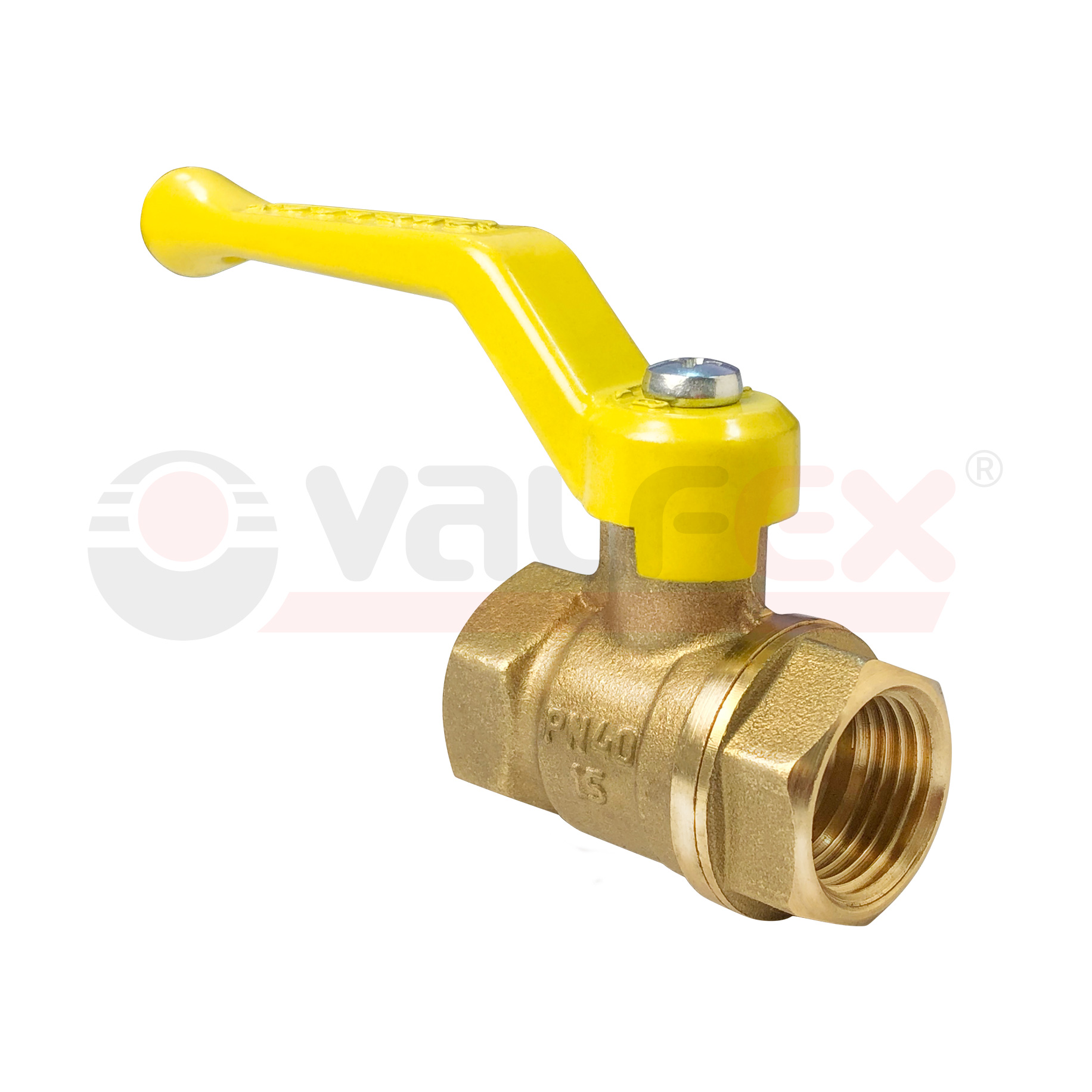 VF.271.LR3.112 Valfex Кран шаровой для газа, ручка-рычаг (внутр.-внутр.)  1 1/2" 