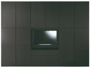 Ph Collection Самонесущая деревянная оборудованная стена с тумбой под телевизор