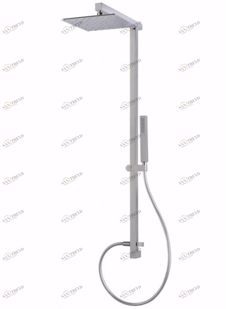 tender rain Настенная душевая стойка из латуни с ручным душем Echo sun-id-1461684