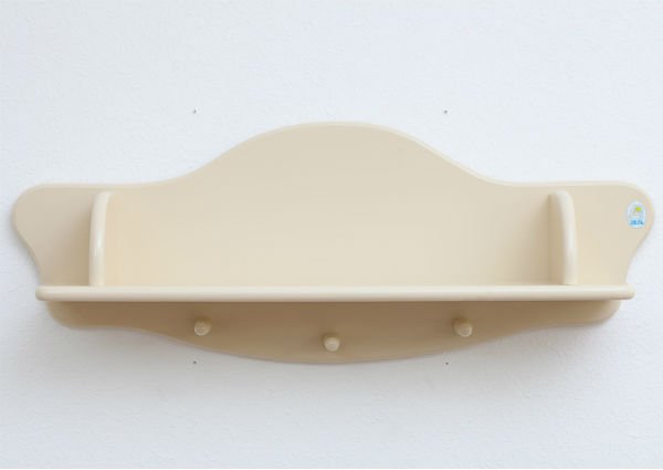 Полка-вешалка АБ55 слоновая кость ФАБРИКА ЛЕЛЬ  338516 Молочный Santreyd  - Вид №2