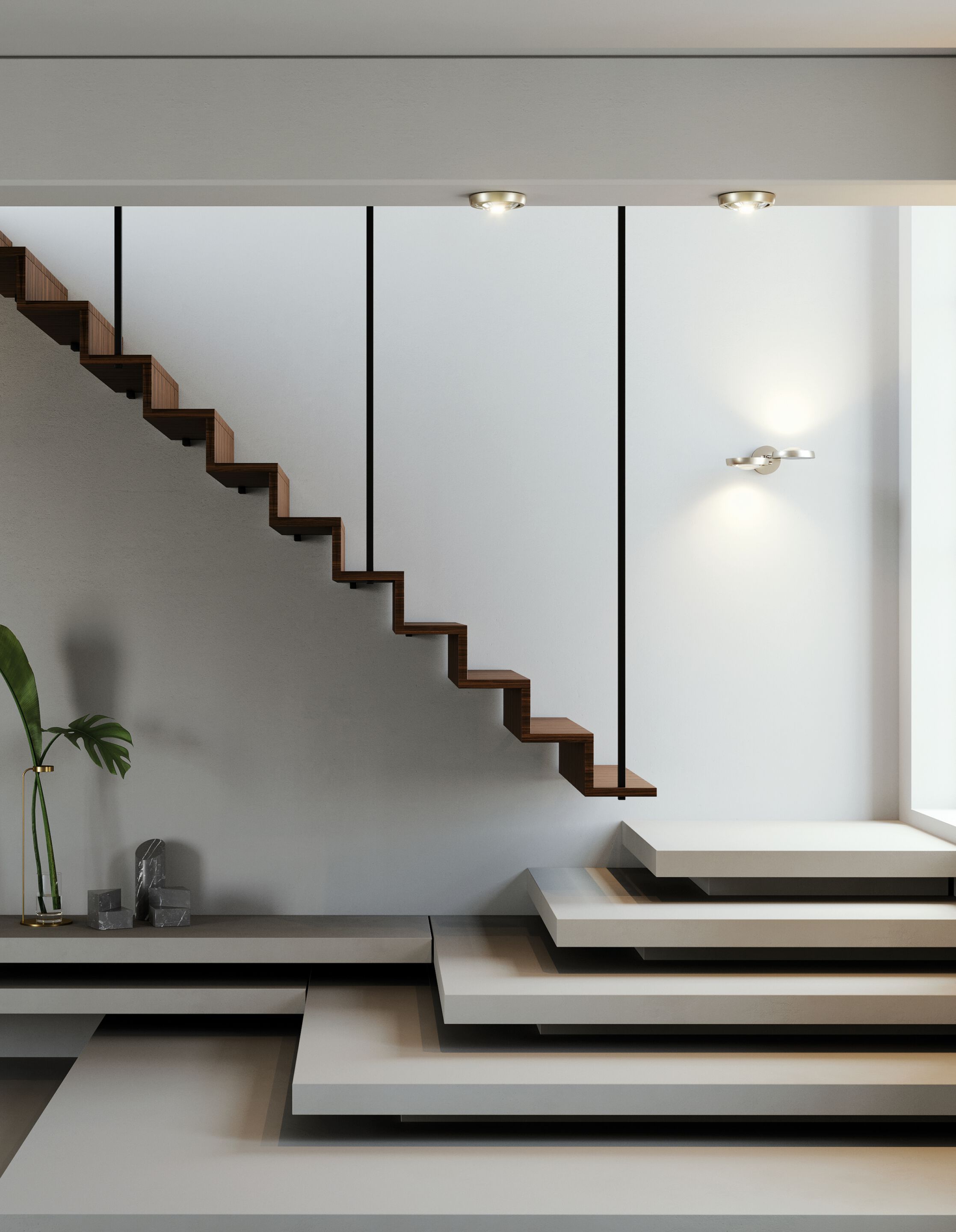 Алюминиевый регулируемый светодиодный настенный светильник Lodes ARCH-00010442 - Вид №1