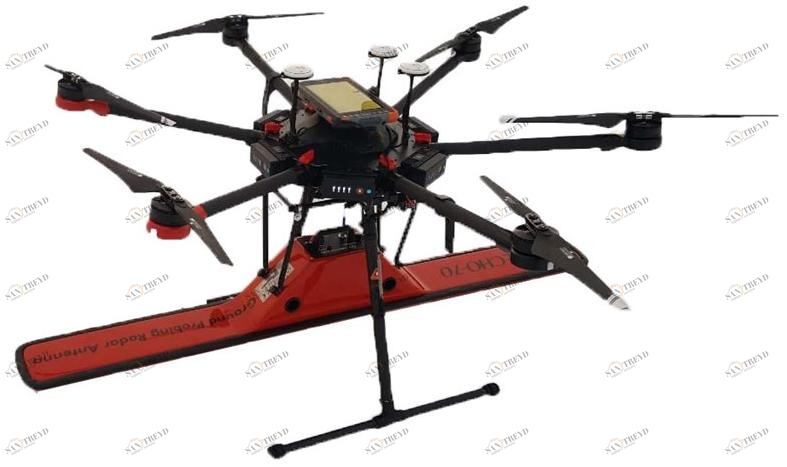 NOVATEST КВ / НЧ антенны георадаров для "воздушной" съемки с дронов. Monitoraggi & acquisizione dati sun-id-1344604