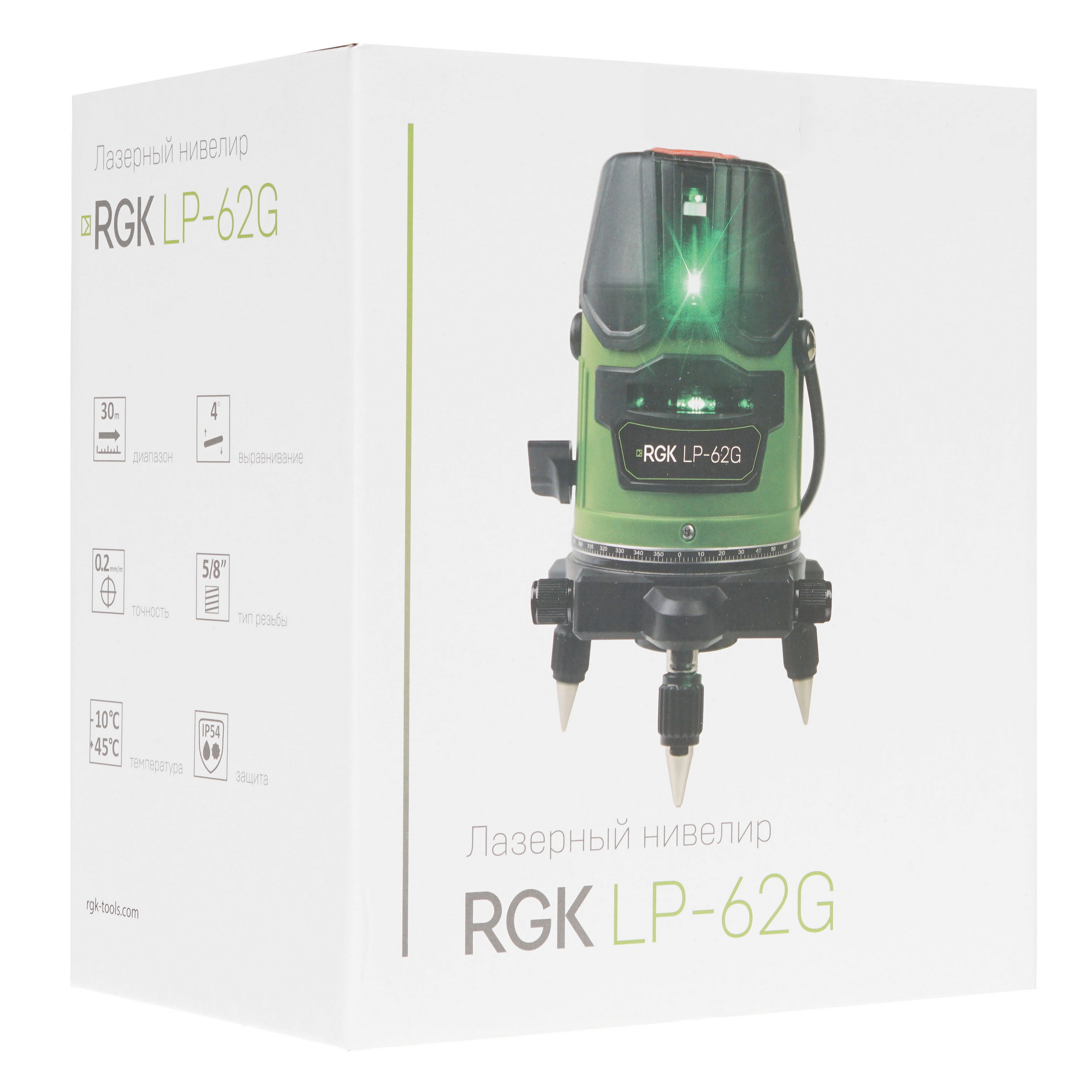 Лазерный нивелир RGK LP-62G 8137431 STDN-0135294 - Вид №9