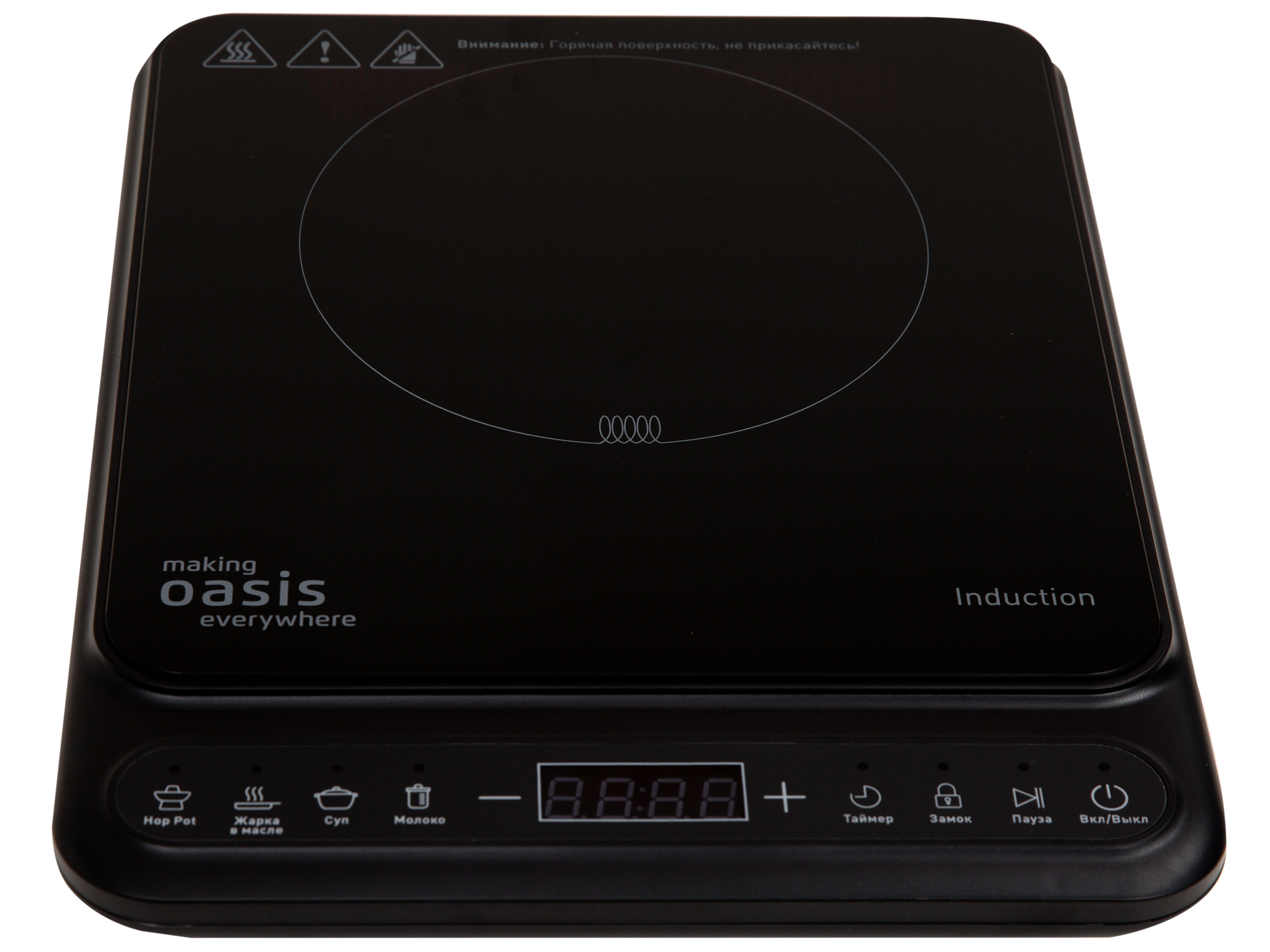 9979891 Плита компактная электрическая Oasis РI-BG3S черный STDN-0008928 - Вид №1