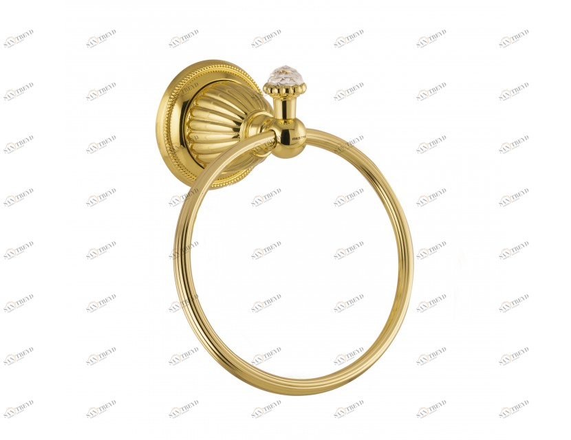 033273.000.50 Кольцо для полотенца 165мм с кристаллами сваровски Яркий хром Mestre Artica