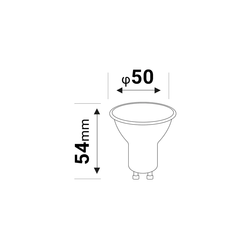 Набор умных ламп светодиодных Yeelight GU10 200-240 В 5 Вт спот прозрачная 350 лм теплый белый свет для диммера, 4 шт STLM-2158516 - Вид №8