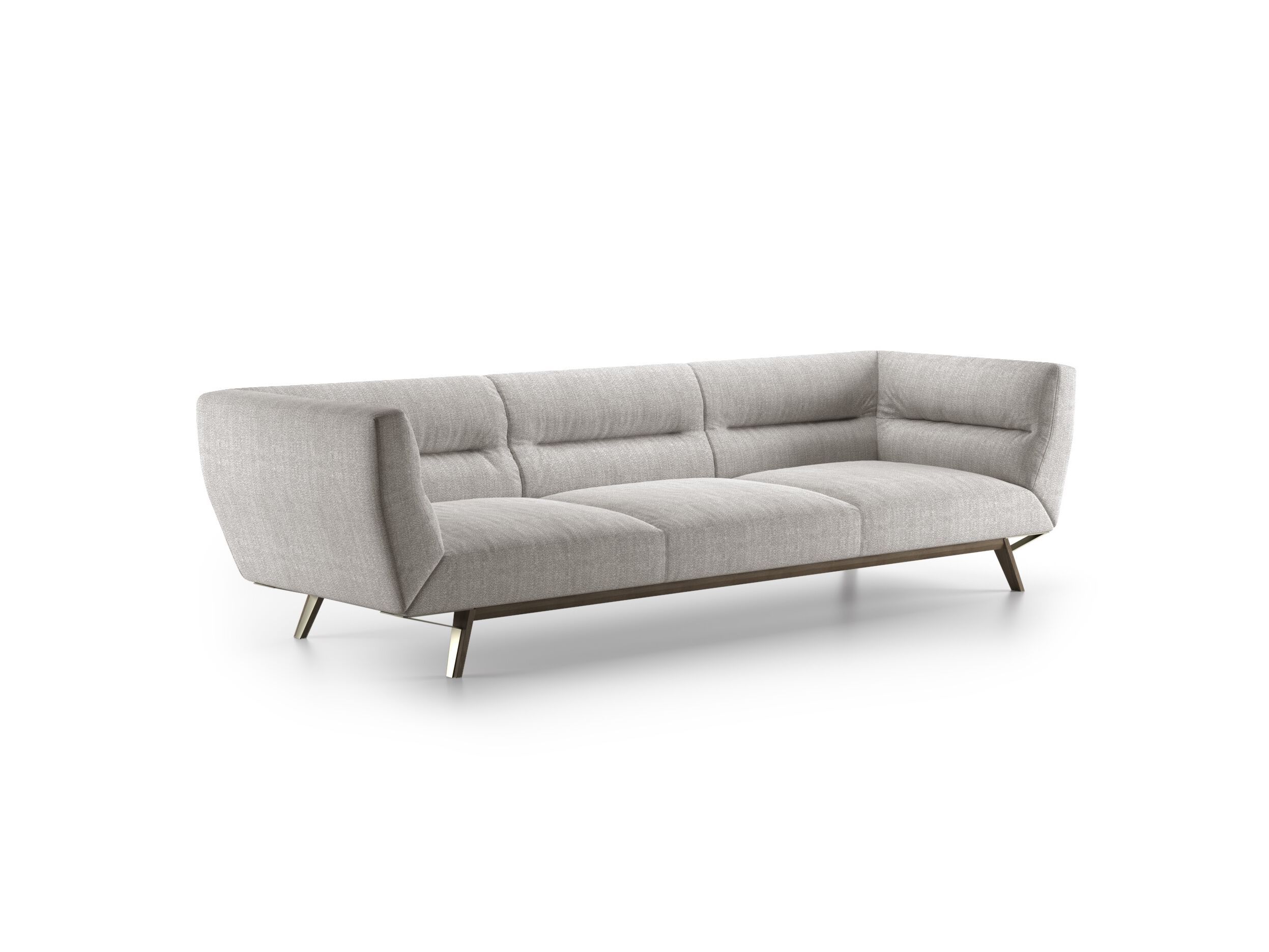 3-местный тканевый или кожаный диван Natuzzi Italia Позитано ARCH-00149901 - Вид №2