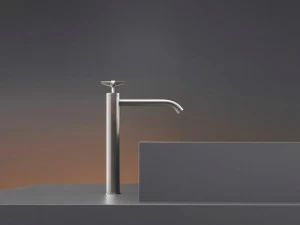 Ceadesign Гидропрогрессивный смеситель для раковины на одно отверстие из нержавеющей стали Cross Crx 44