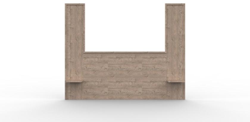 Mobilspazio Гостиничное изголовье для двуспальной кровати Zeus sun-id-1408531 - Вид №4