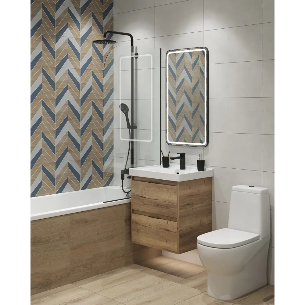 LB CERAMICS Моррис — керамогранит под бетон 30×60 см 89266131 STLM-1383715 - Вид №6