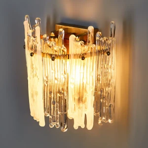 Бра De City Арман 2 с эффектом стеклянных пластин 89379156