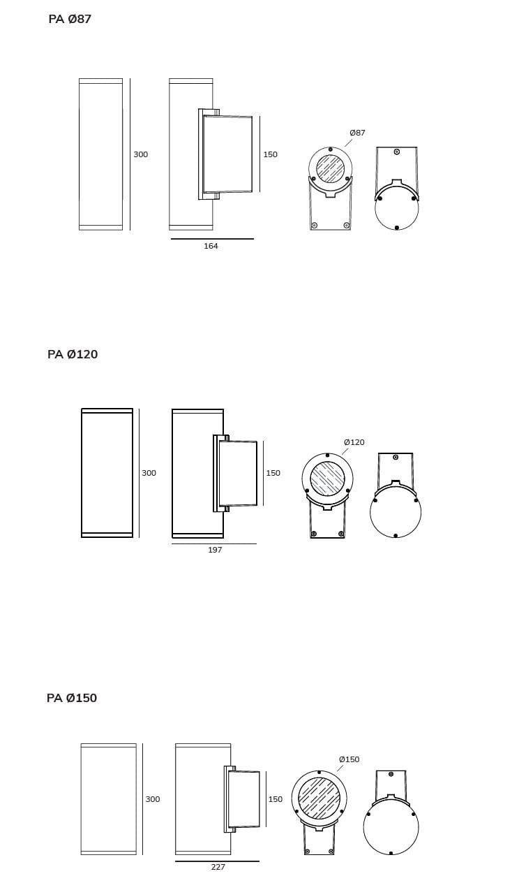 Алюминиевый светодиодный наружный настенный светильник Exporlux TOP PA ARCH-00105169 - Вид №3