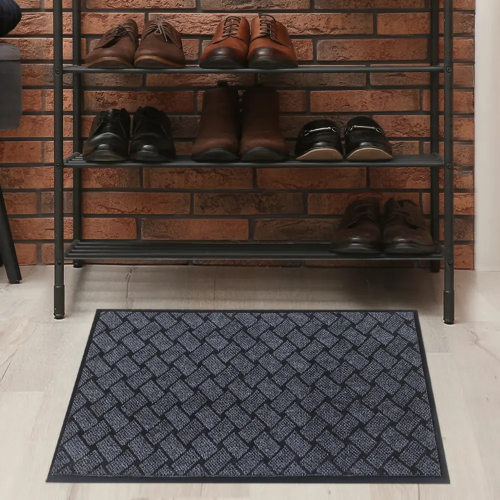 Santreyd Северин: грязезащитный коврик с текстурой плетения 60x90 см 89398772 STLM-1426689