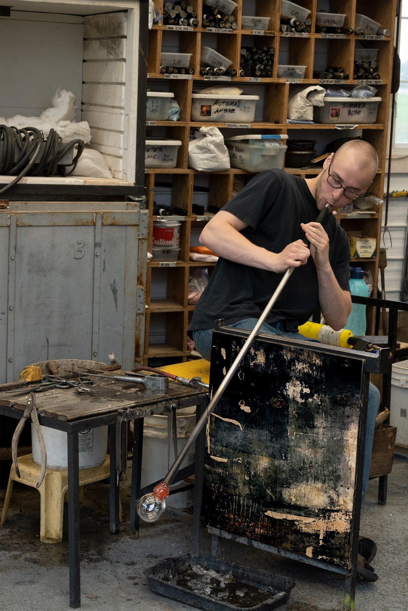 Выдувное стекло светодиодный торшер с диммером Darmes Gigi ARCH-00134596 - Вид №7