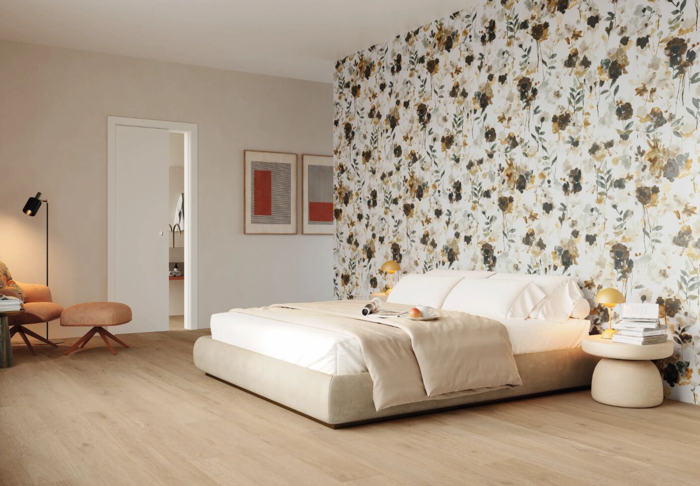 Пол / напольное покрытие из керамогранита с эффектом смолы Imola RETINA ARCH-00040652 - Вид №4