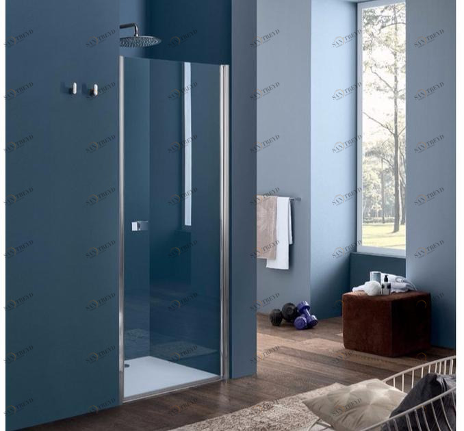 INDA® Душевая кабина стеклянная ниша с распашной дверцей Sim sun-id-1398187