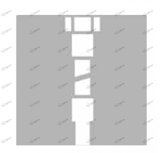GENEBRE 100100 Комплект соединений 10 x 1 - F 3/8 "55 см 