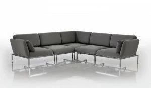 brühl Угловой диван-трансформер из ткани Roro