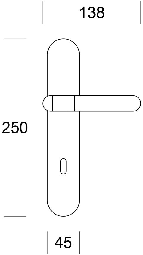 Ento Латунная ручка Drop 6220 - Вид №4