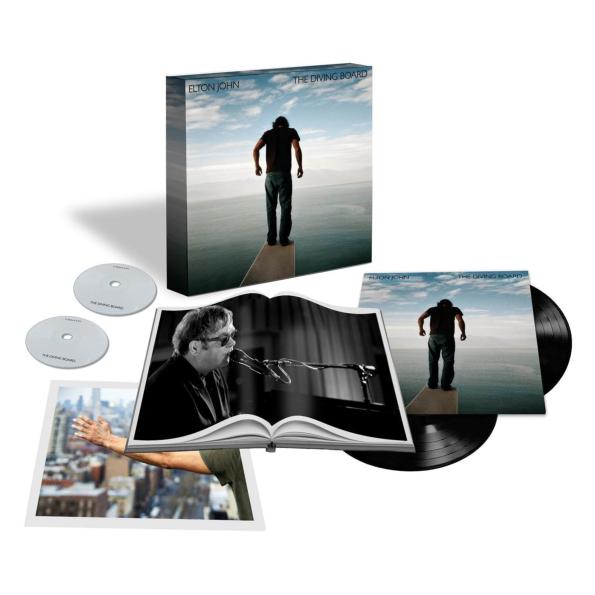 364134 Виниловая пластинка Elton John - The Diving Board (Limited Edition) + CD + DVD Santreyd 