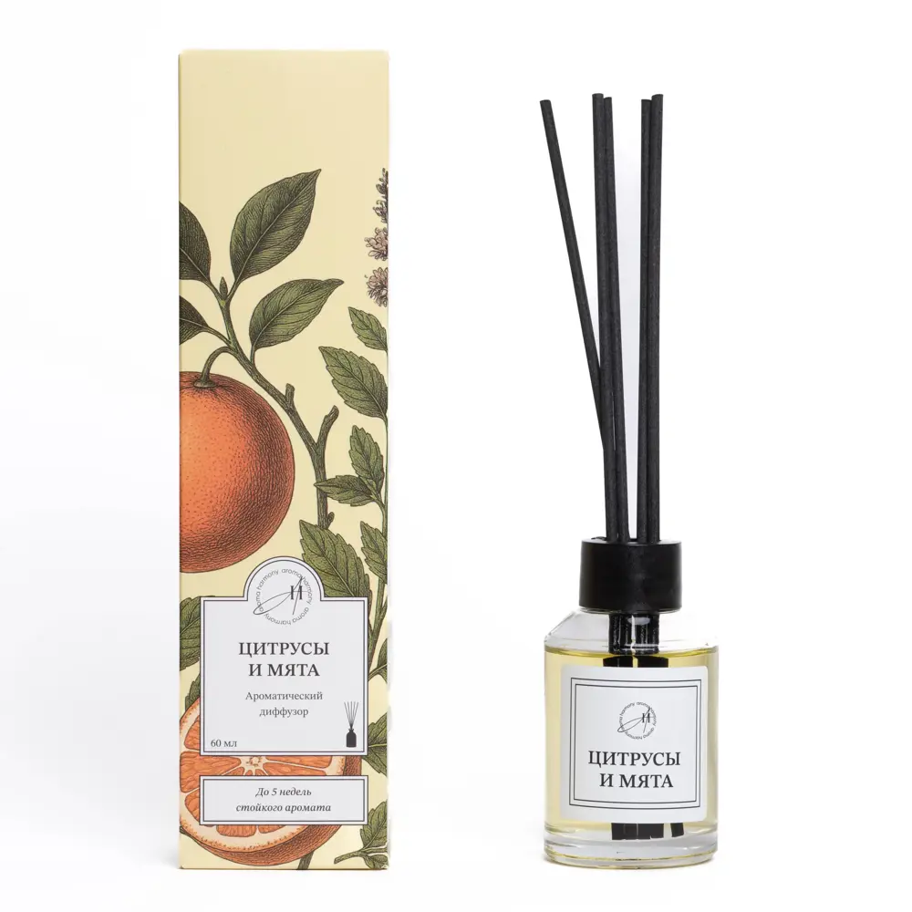 Ароматический диффузор Aroma Harmony Цитрусы и мята 60 мл 89440617 STLM-2108311  - Вид №3