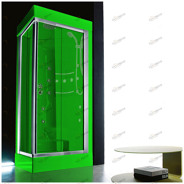 Душевая кабина Gruppo treesse Acquazzurra 72 STI-B7576S-ZE белая с гидромассажем угловая левая STIB7576SZE