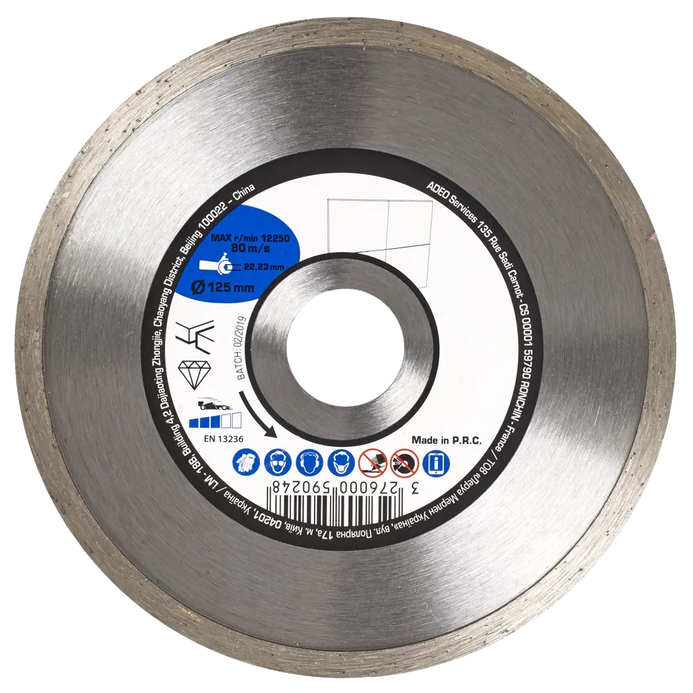 Santreyd Алмазный диск для резки керамической плитки 125 мм 82007384 STLM-0017024