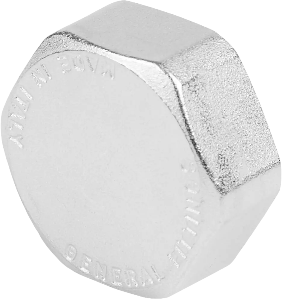 82239022 Заглушка Stout внутренняя резьба 1" никелированная латунь STLM-0809996