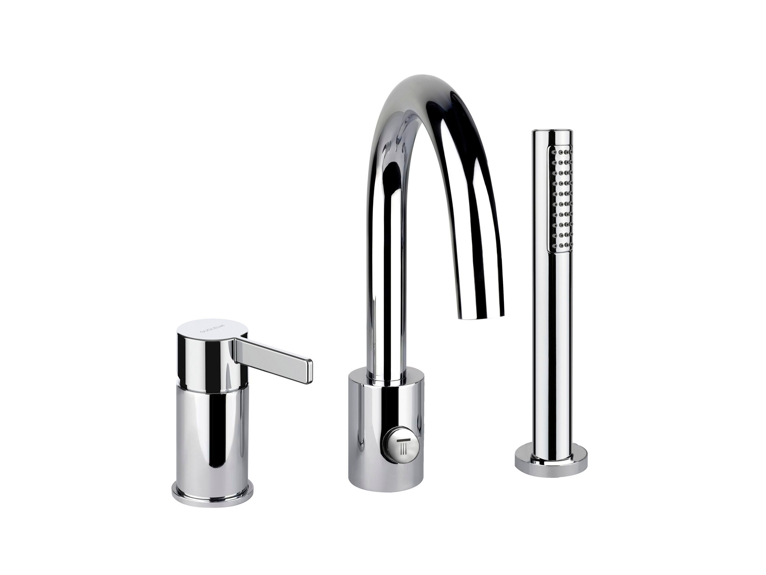 Набор для ванны с одной ручкой и ручным душем GUGLIELMI RUBINETTERIE Rialto ARCH-00099772 - Вид №1
