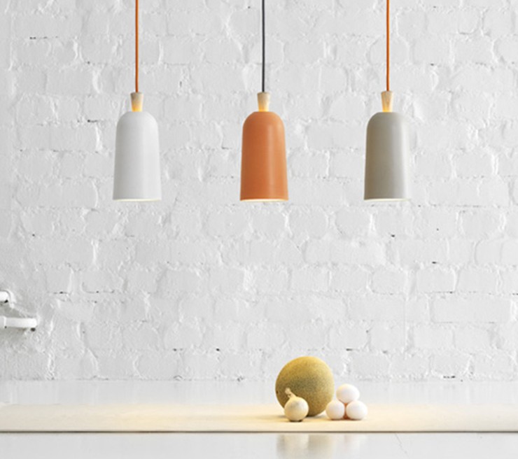 Ex.T Fuse Small Подвесной светильник белый с оранжевым проводом EXFUSEPAR/BI - Вид №6