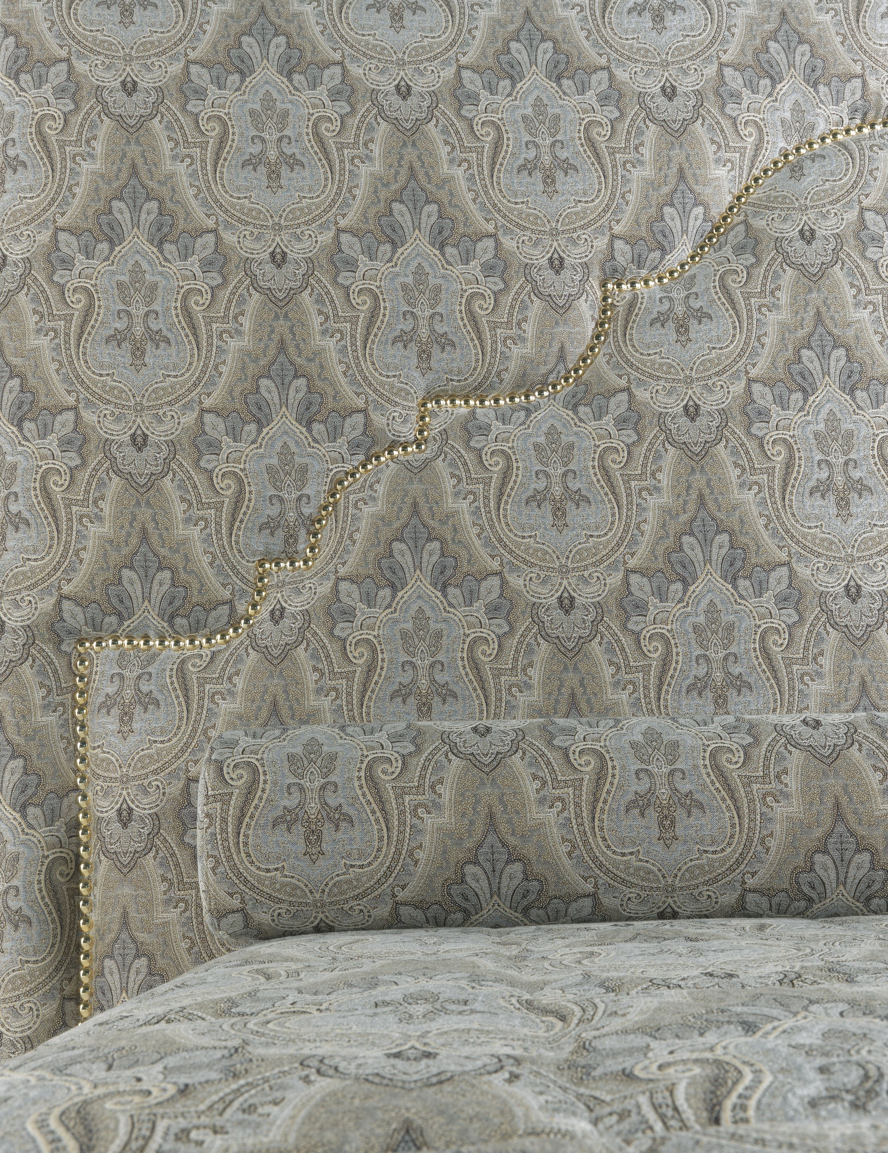 Двуспальная кровать из ткани с высоким изголовьем ETRO Home Interiors BOMBAY ARCH-00073802 - Вид №7