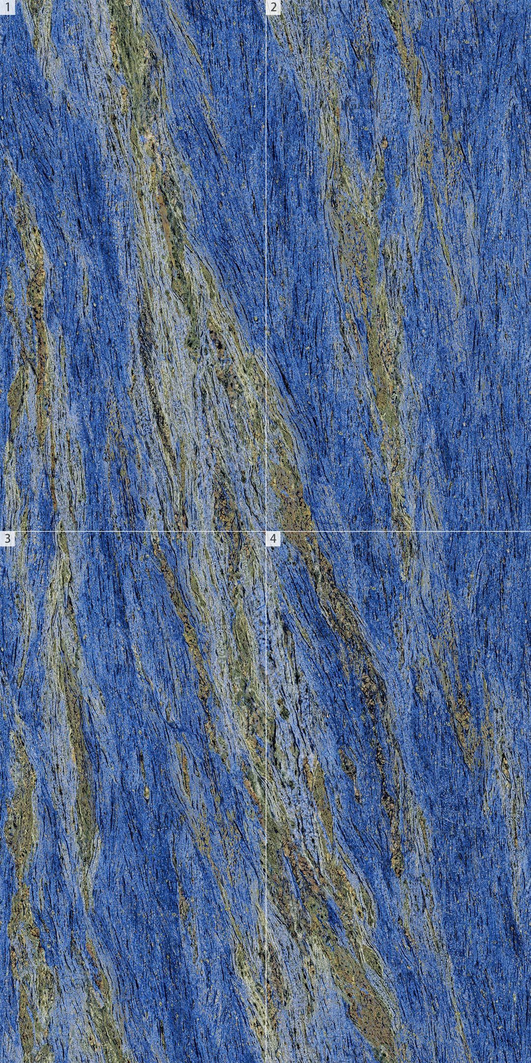 Пол / облицовка керамогранита с эффектом камня GANI MARBLE TILES AZUL SODALITE ARCH-00004226 - Вид №3