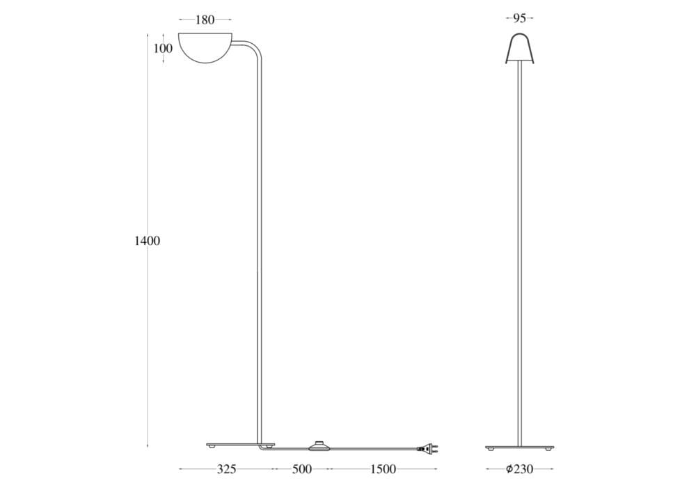 Металлический торшер Maytoni Mollis ARCH-00068730 - Вид №4