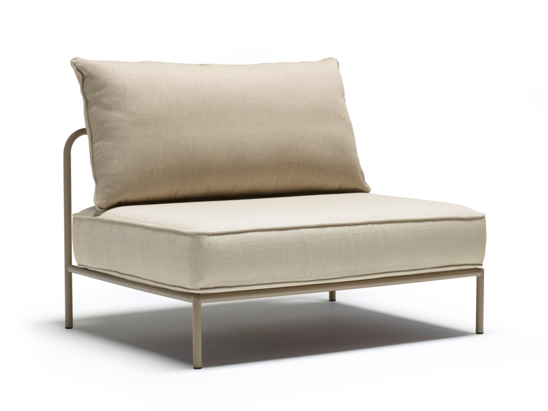 Модульное садовое кресло из стали и ткани S-CAB лоскут ARCH-00083976