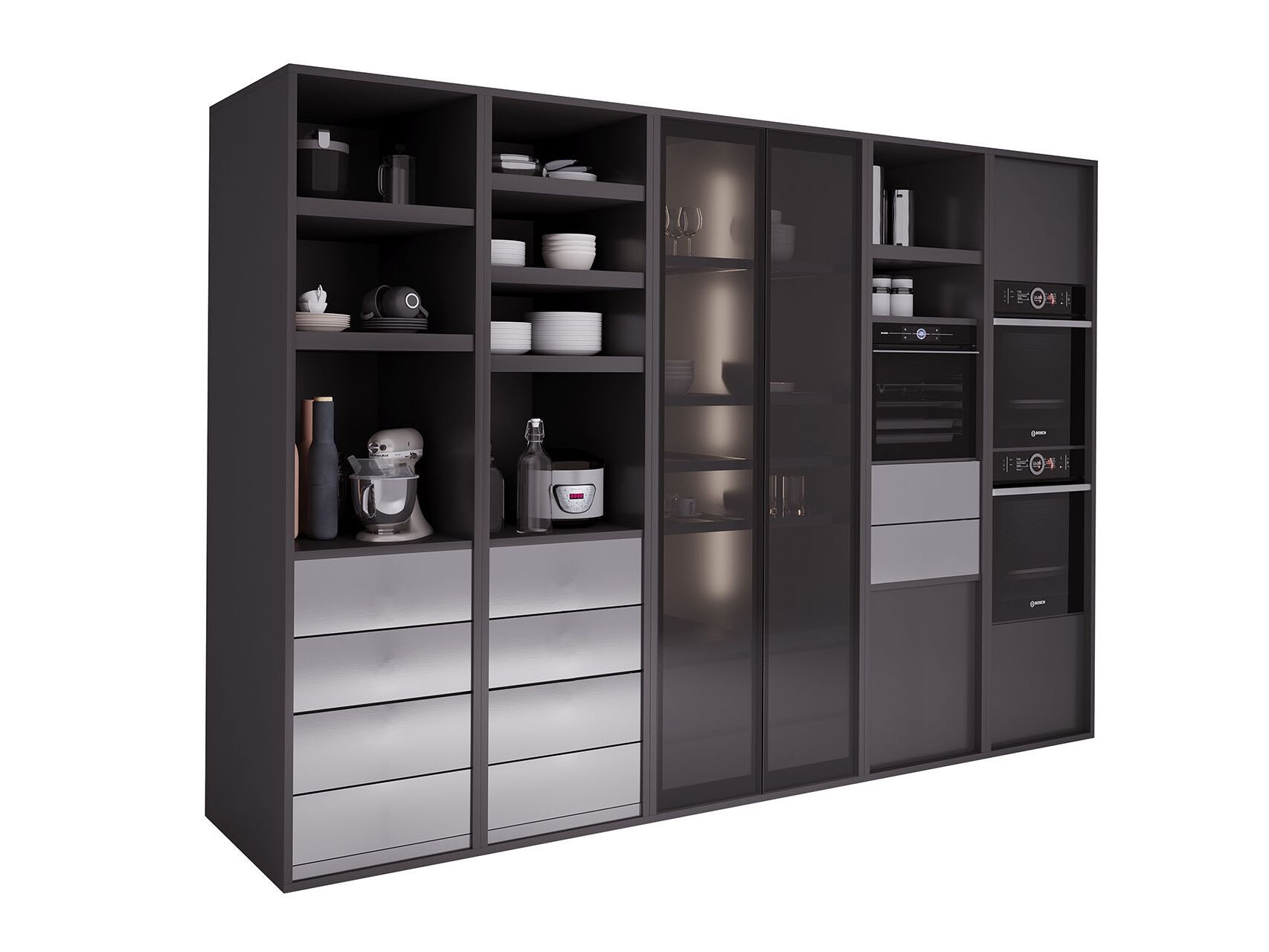 Кухня на заказ с островом EUPHORIA MONTAIN VIEW ARCH-00077574 - Вид №2