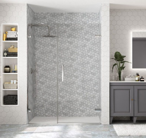 Дверь в нишу GHF975H L или R Merlyn Arysto Хромированный