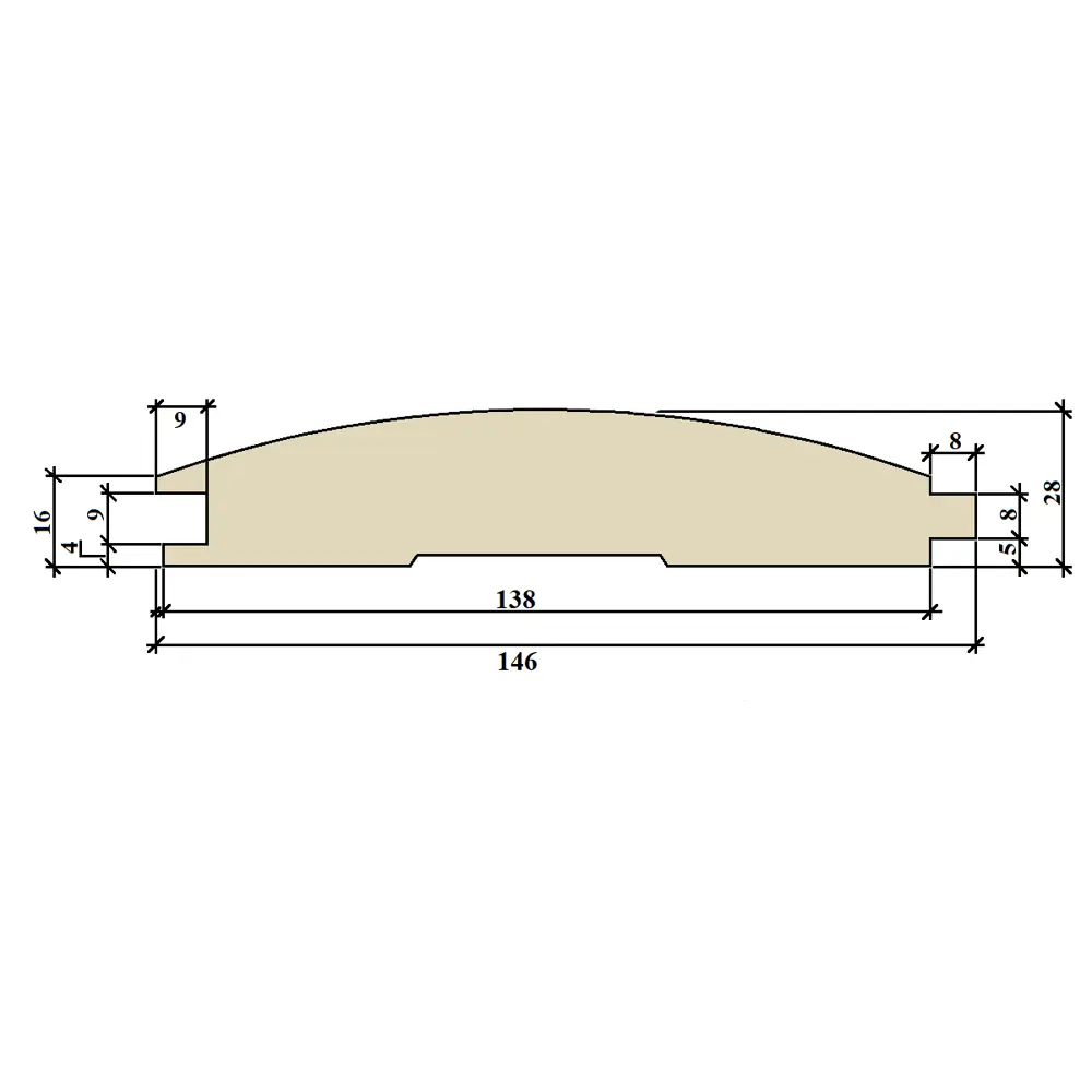 Santreyd Блок-хаус Оптима из натуральной ели для эстетичной отделки 81947969 STLM-0014608 - Вид №10