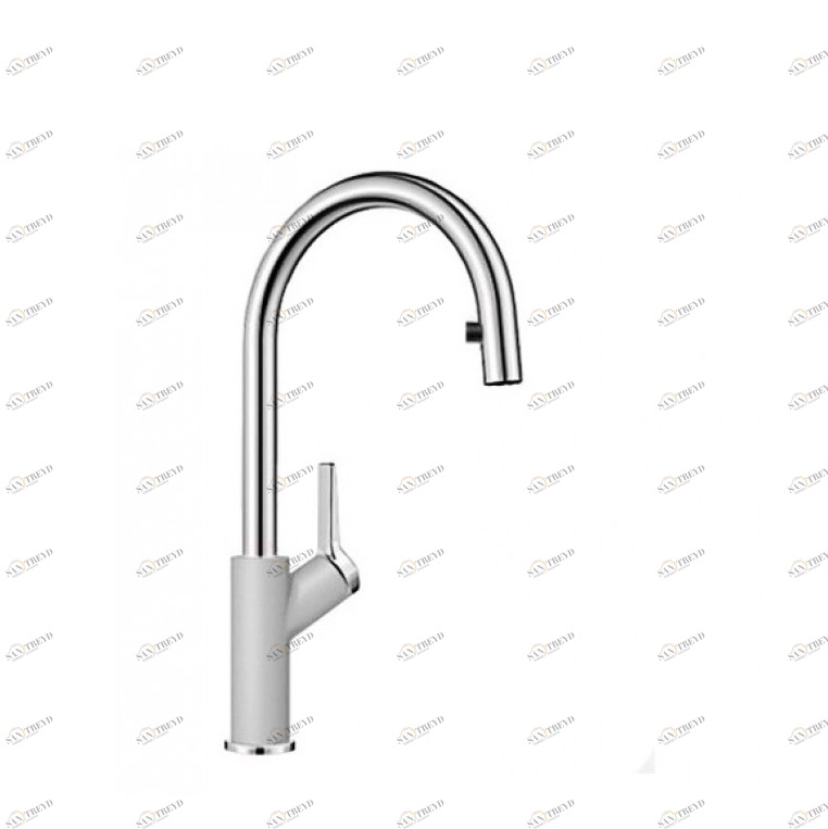 Смеситель для кухни Carena с выдвижным изливом 520983 BLANCO