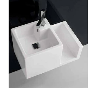 40053 Подвесная раковина настенная овальная Althea Ceramica  белая