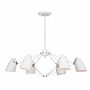 Подвесная люстра Favourite Humpen 1758-6P FAVOURITE ДИЗАЙНЕРСКИЕ, HUMPEN WHITE 057127 Белый