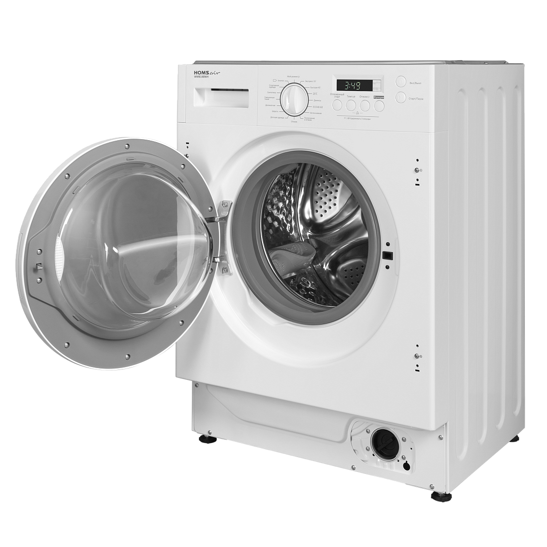 9070770 Встраиваемая стиральная машина HOMSair WMB148WH STDN-0069349 - Вид №3