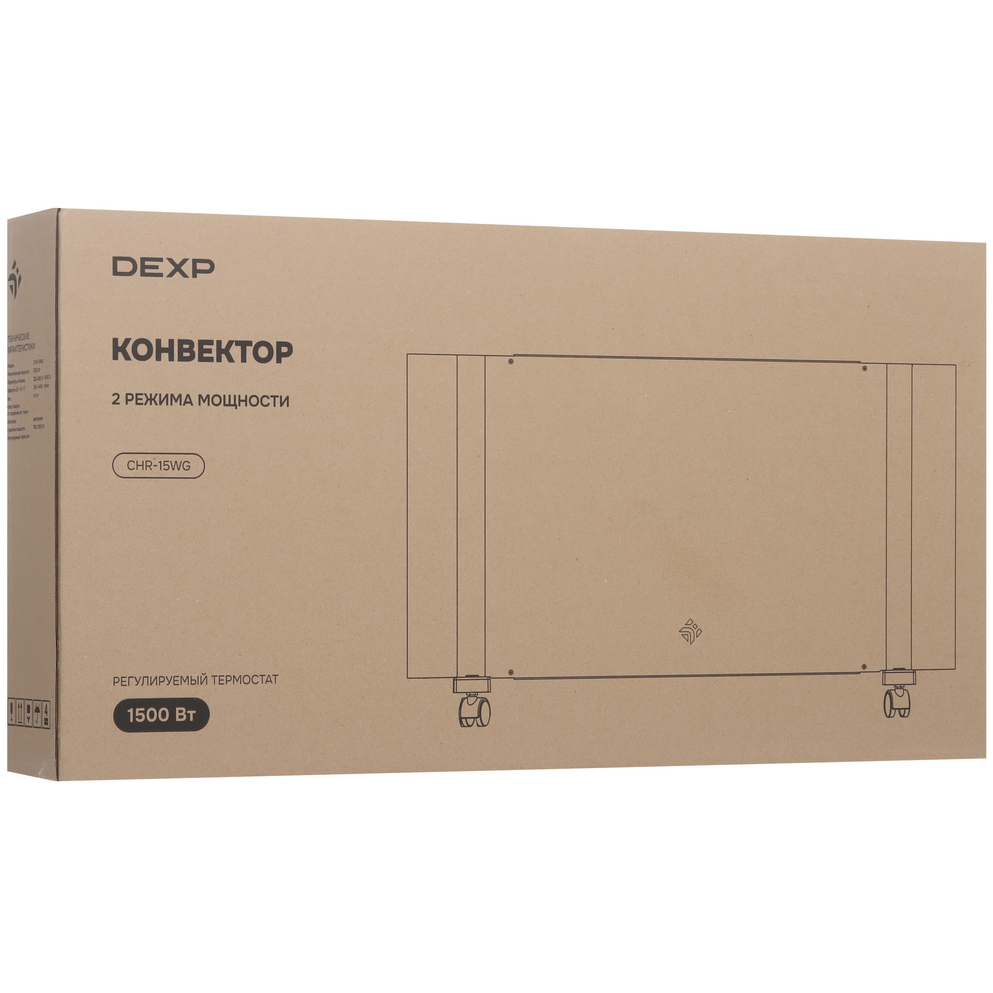 9143426 Конвектор DEXP CHR-15WG STDN-0054037 - Вид №8
