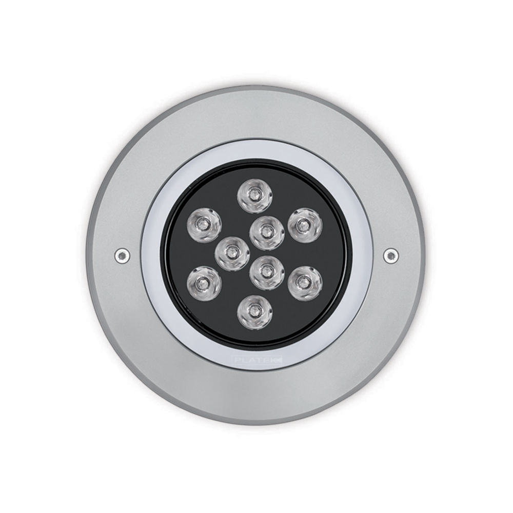 8481317 Встраиваемый в пешеходный пол Platek MEDIO FULL INOX  MEDIO FULL INOX - LED 3000K Elliptical 