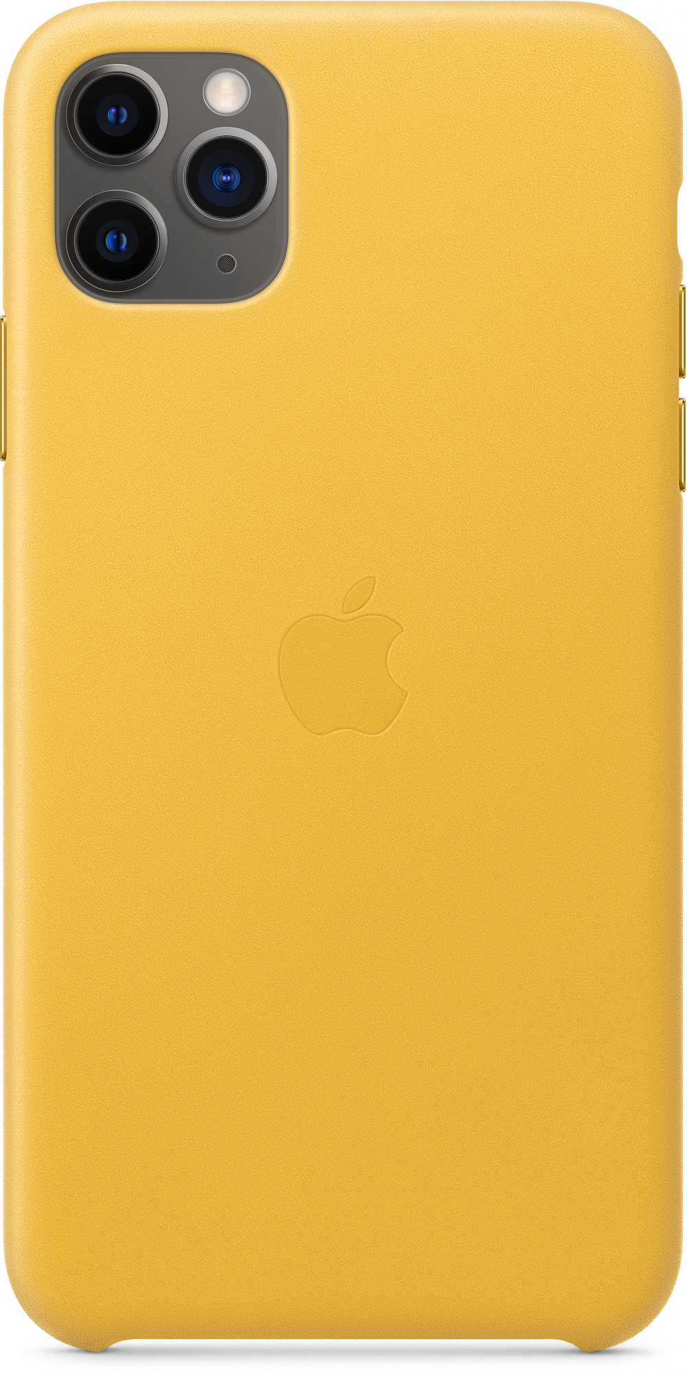 MX0A2ZM/A Iphone 11 pro max leather case - meyer lemon Apple Santreyd 