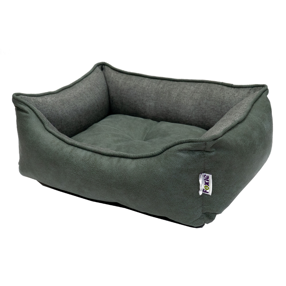 ПР0056987 Лежак для животных Colour 70х60х23см зеленый Foxie 