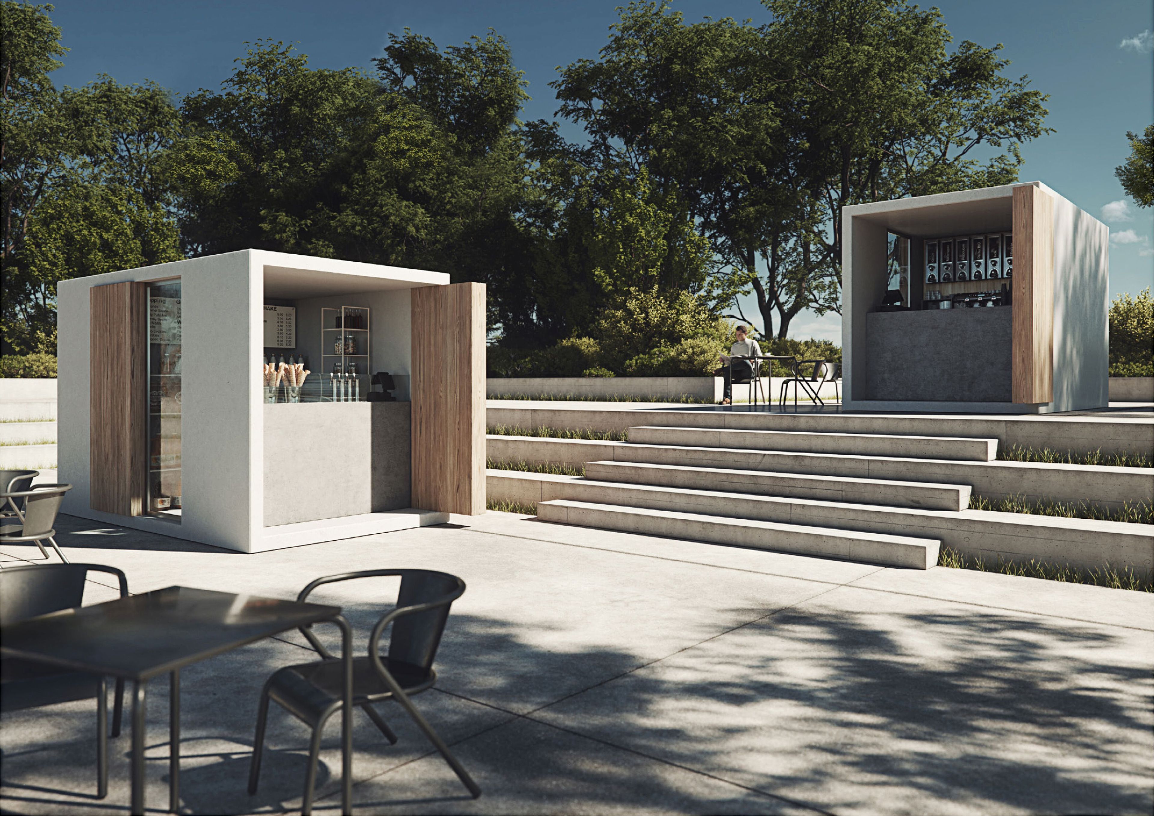 Сборная конструкция из армированного волокном бетона SIT CLUB ARCH-00149410 - Вид №1